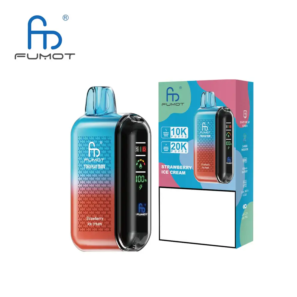 Cigarros Eletrónicos Descartáveis Premium da Fumot Vape