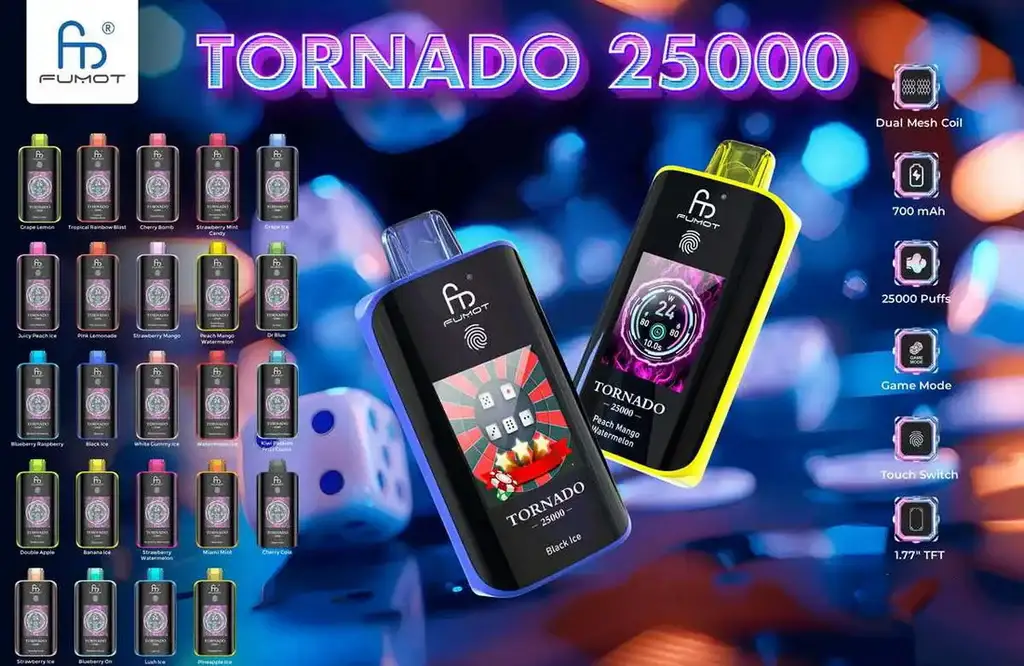Fumot Vape 25000 Puffs - Vista Lateral